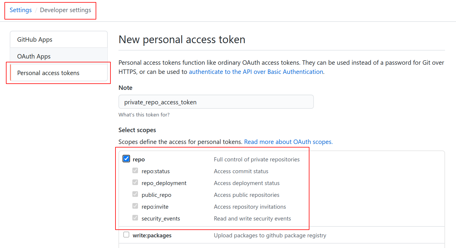 生成 Access Token