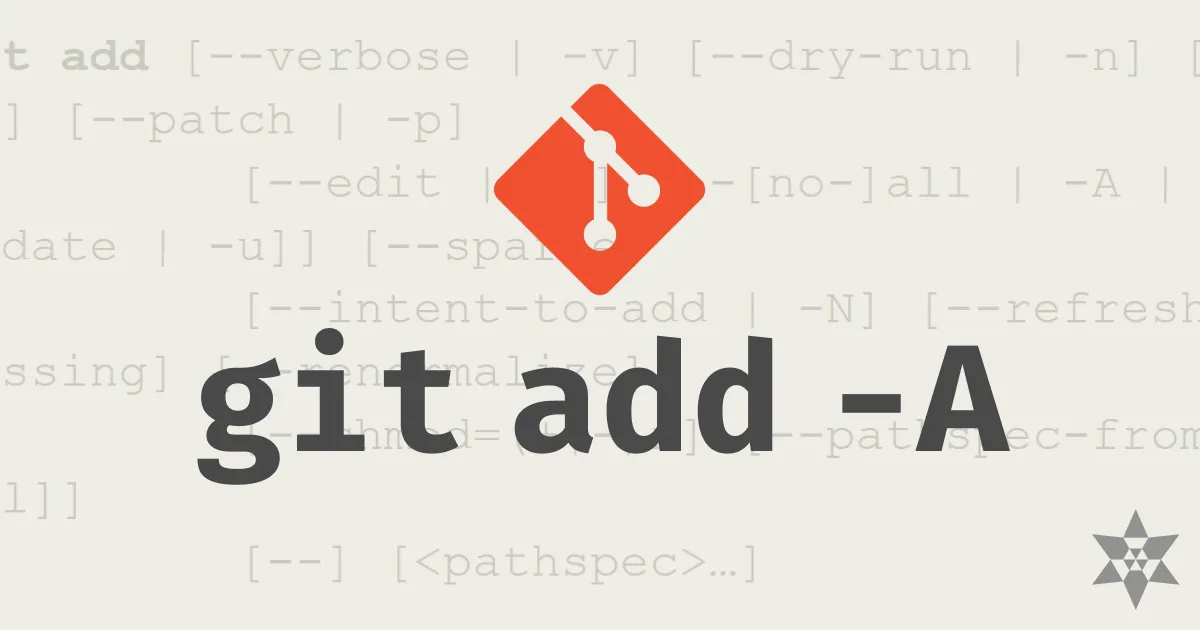 你不知道的 git add -A